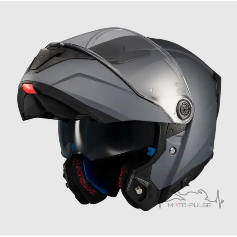 Мотошлем MT Atom 2 SV матовый серый (M)