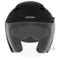 Мотошлем NOX N130 матовый черный (L)