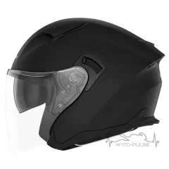Мотошлем NOX N130 матовый черный (L)