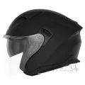 Мотошлем NOX N130 матовый черный (L)