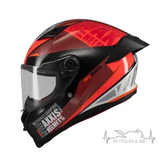 Мотошлем AXXIS Fenix «Essence» Черно-красный L