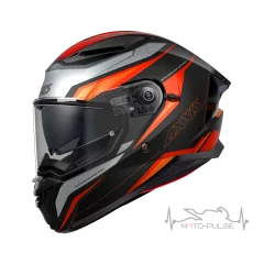 Мотошлем AXXIS PANTHER SV «THORN» Черно-серо-оранжевый матовый L