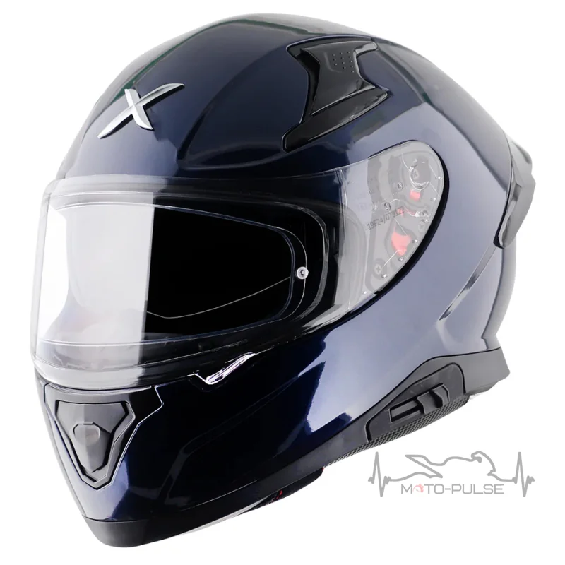 Мотошлем Axor APEX SC (Темно синий) M