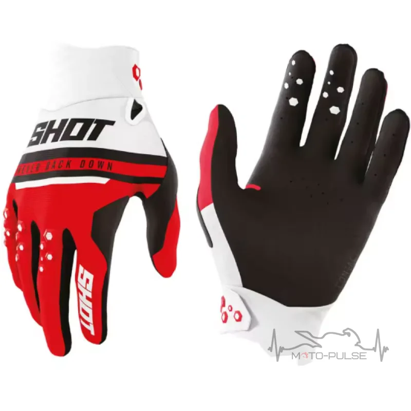 Мотоперчатки Shot (Red-White) XL