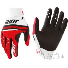 Мотоперчатки Shot (Red-White) XL