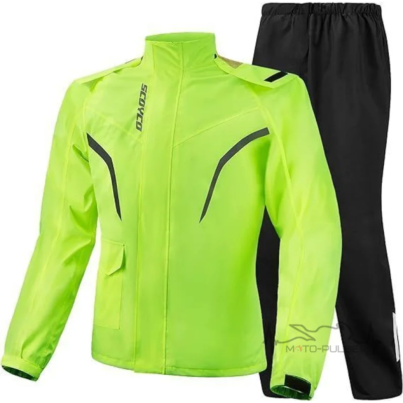 Мотодощовик (Куртка+штани) Scoyco RC10 Yellow (XXL)