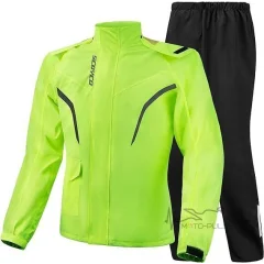Мотодождевик (Куртка + Штаны) Scoyco RC10 Yellow (XXL)