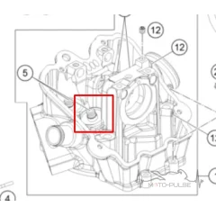 Направляюча клапана (Випуск) KTM 690 60036026101 / 60036026100 / 60036026000