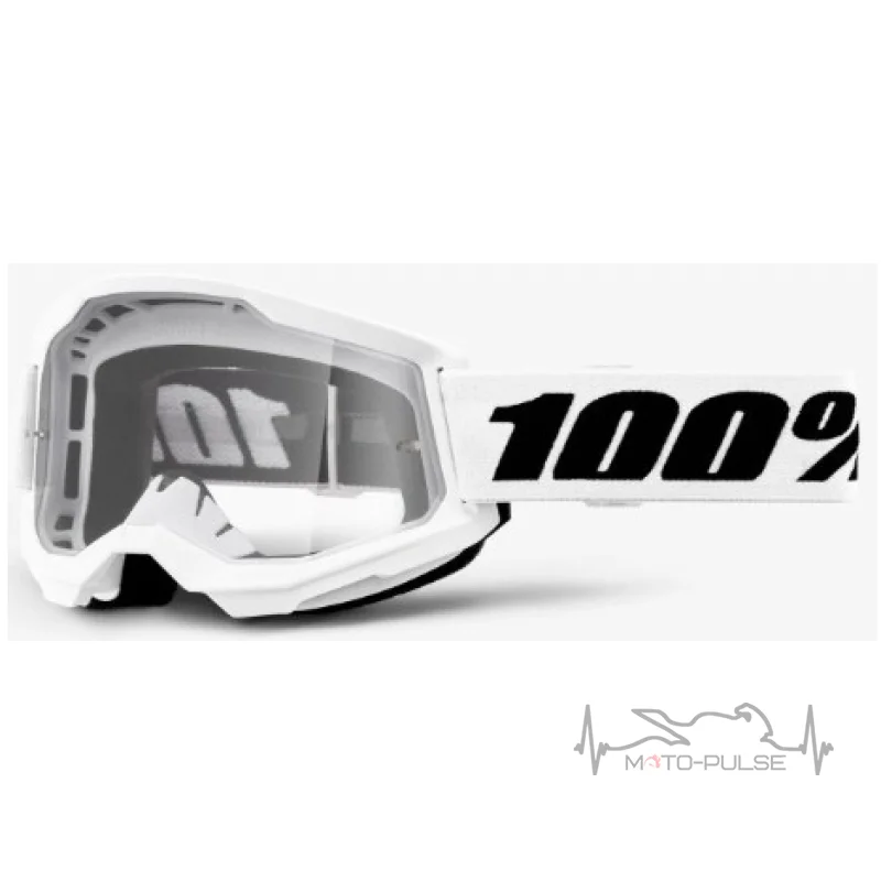 Очки 100% STRATA 2 Goggle [White] Clear Lens