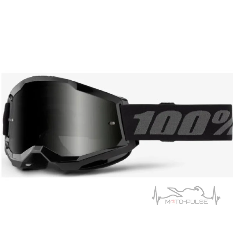 Очки 100% STRATA 2 SAND Goggle [Black] Smoke Lens