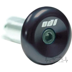 Баренды ODI Aluminium End Plugs w/ Lasered Logo Black (черные)