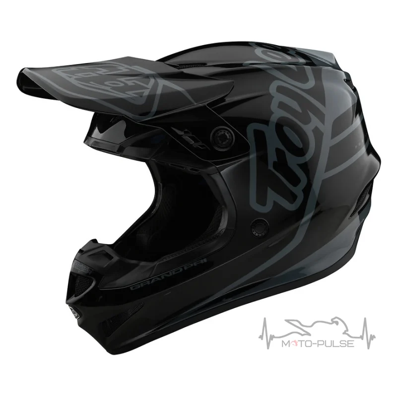 Мотошлем TLD GP HELMET [SILHOUETTE BLACK/GRAY] L