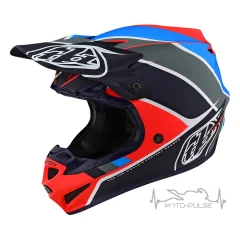 Мотошлем TLD SE4 POLYACRYLITE [BETA ORANGE / NAVY] L