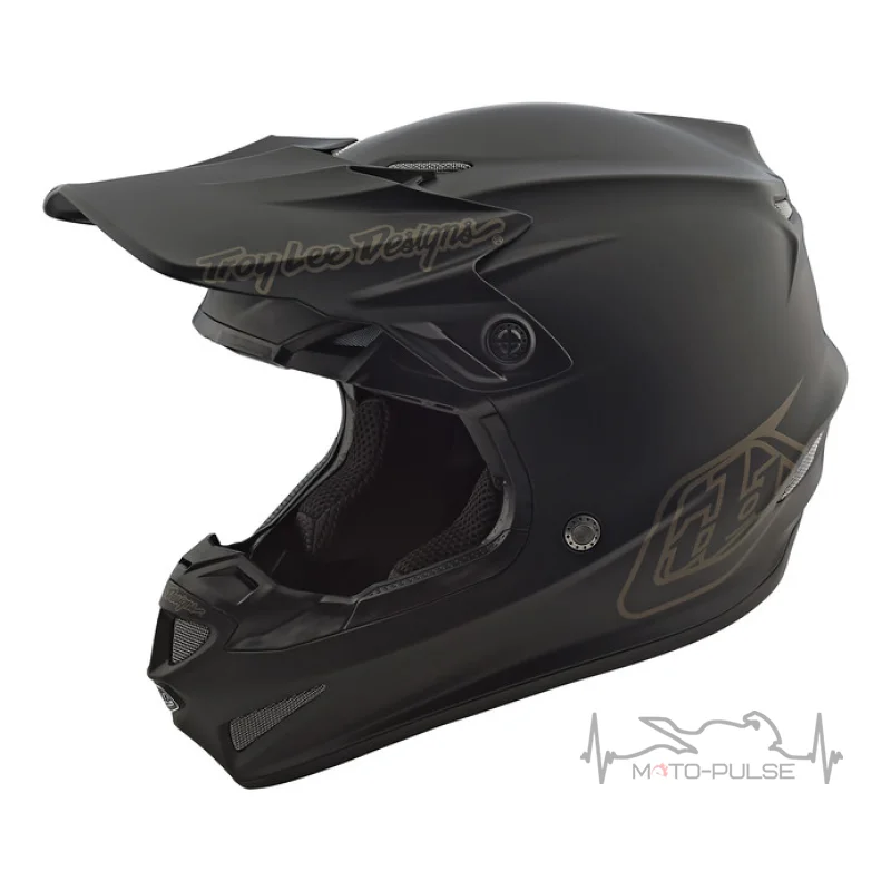 Мотошлем TLD SE4 POLYACRYLITE [MONO BLACK] M