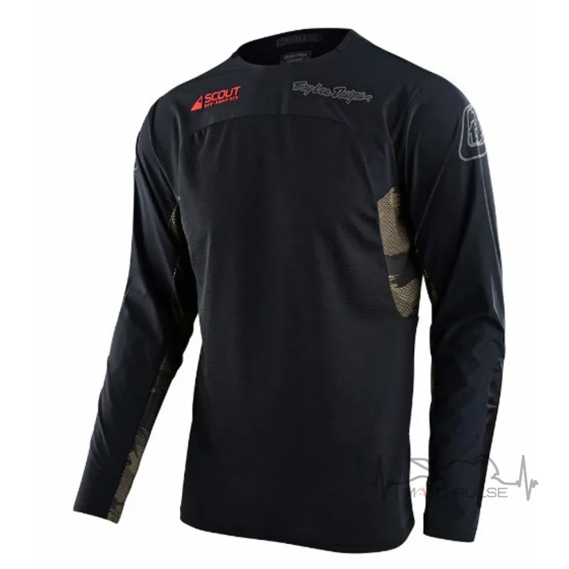Мото джерси TLD Scout SE Jersey [SYSTEMS BRUSHED CAMO BLk/MILITARY GREEN] XL