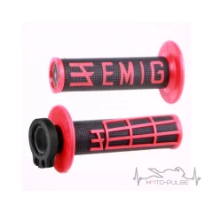 Мото грипсы ODI  MX V2 Lock-On EMIG Black/Red