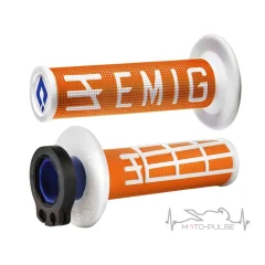 Мото грипсы ODI  MX V2 Lock-On EMIG Orange/White