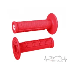 Мото грипсы ODI Ruffian MX 1/2 Waffle Single-Ply, Red