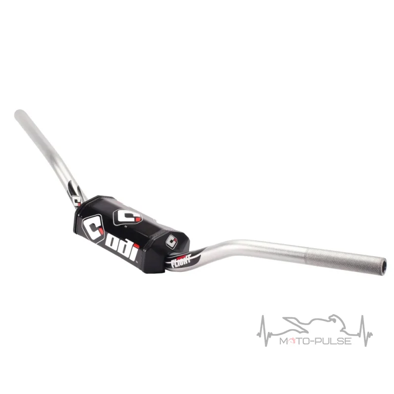 Мото руль ODI MX Handlebars, Podium FLIGHT, Hon/Kaw Silver