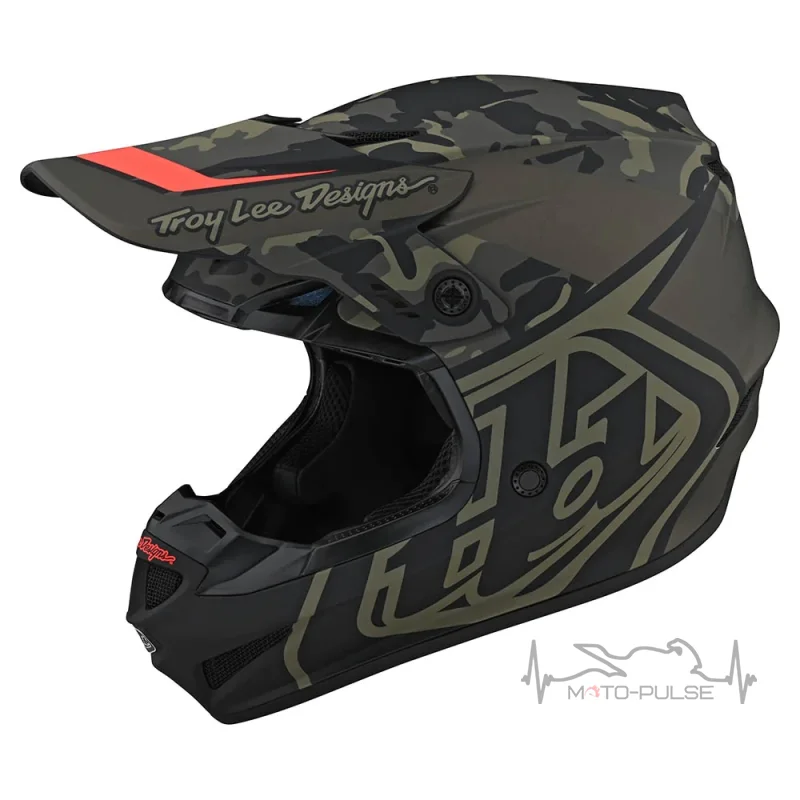Мотошлем TLD GP HELMET OVERLOAD [CAMO ARMY GREEN/GRAY] XL