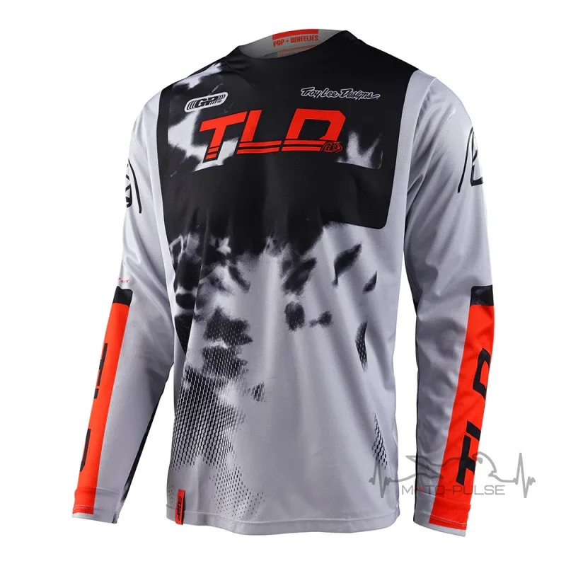 Джерси TLD GP JERSEY [ASTRO LIGHT GRAY /ORANGE] L