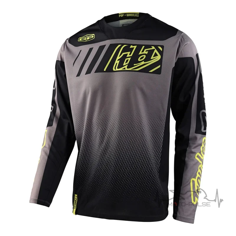 Джерси TLD GP JERSEY ICON [BLACK / GRAY] XXL