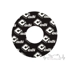 Колечки на грипы ODI Grip Donuts Black w/ White Logos