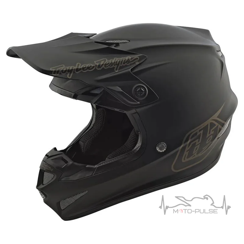 Мотошлем TLD YOUTH GP HELMET MONO [BLACK] M