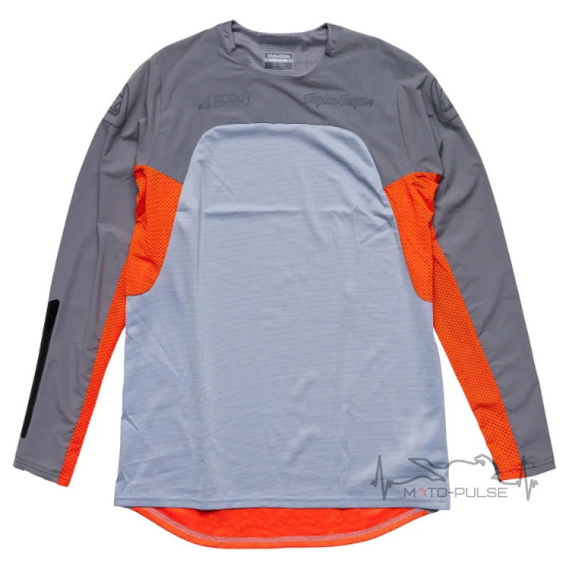 Мото джерси TLD Scout SE Jersey Systems [GRAY/NEON ORANGE] S