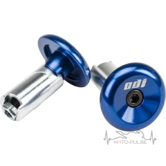 Баренды ODI Aluminum End Plugs w/Lasered Logo BLUE