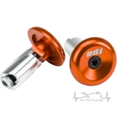Баренды ODI Aluminum End Plugs w/Lasered Logo ORANGE