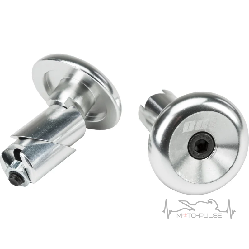 Баренды ODI Aluminum End Plugs w/Lasered Logo SILVER