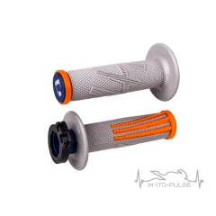 Мото грипсы ODI EMIG PRO MX V2 Lock-On Grip Gray/Orange
