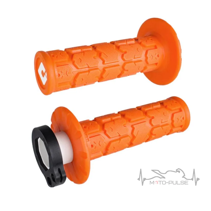 Мото грипсы ODI MX V2 Lock-On; Rogue Grip Orange
