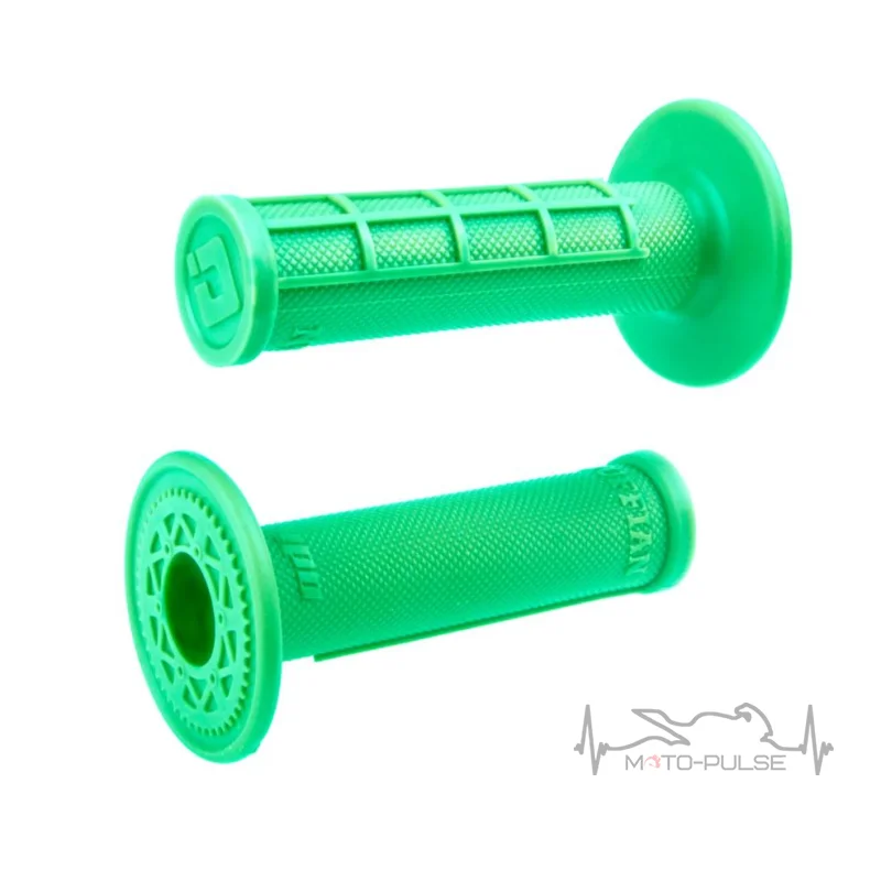 Мото грипсы ODI Ruffian MX 1/2 Waffle Single-Ply, FLO-Green
