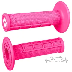 Мото грипсы ODI Ruffian MX 1/2 Waffle Single-Ply, Pink