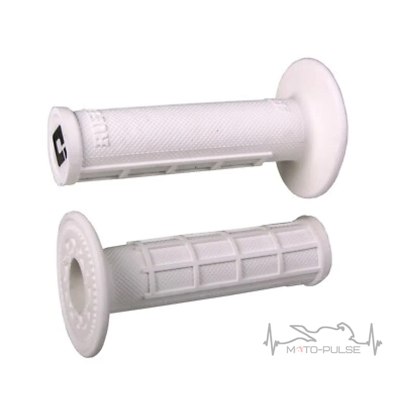 Мото грипсы ODI Ruffian MX 1/2 Waffle Single-Ply, WHITE