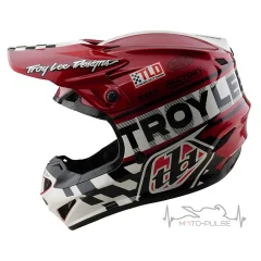 Мото шлем TLD GP PRO HELMET; FIFTY-50 [WHITE / RED] L