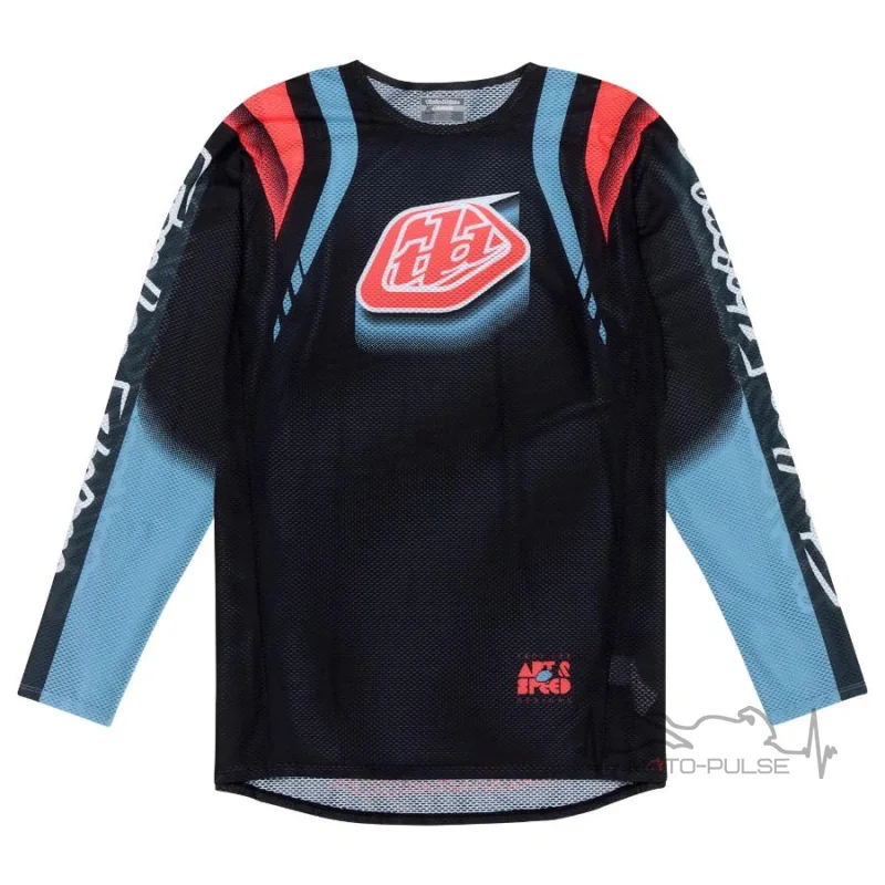 Мото джерси TLD SE PRO AIR JERSEY; SWARM [BLACK / SMOKE] M