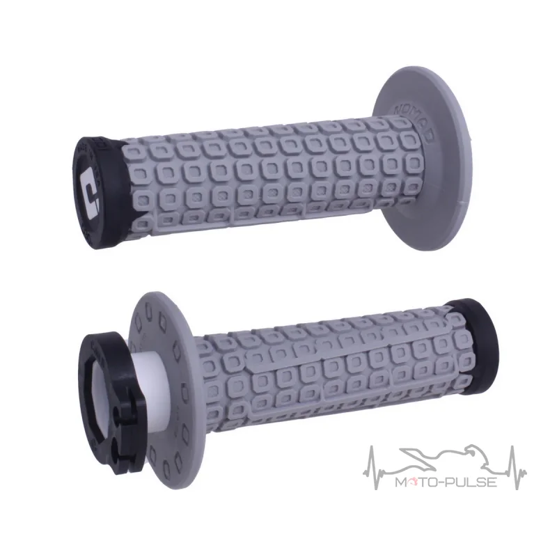 Мото грипсы NOMAD V2 Lock-On Off-Road Grip GREY/Black
