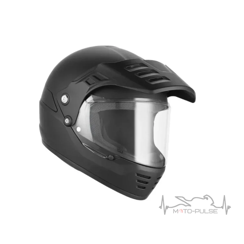 Мотошлем Exklusiv Dust матовый черный (M)
