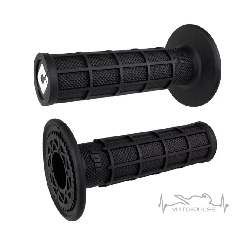 Мото грипсы ODI Ruffian MX Full Waffle Single-Ply Black/White