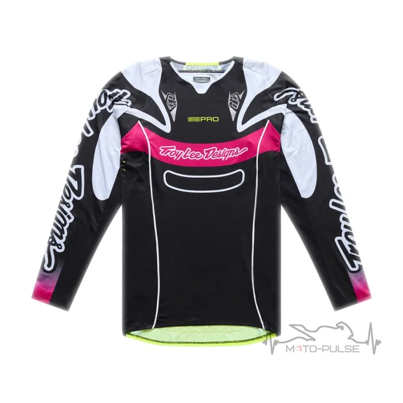 Мото джерси TLD SE PRO JERSEY; SALVO [BLACK / WHITE] S