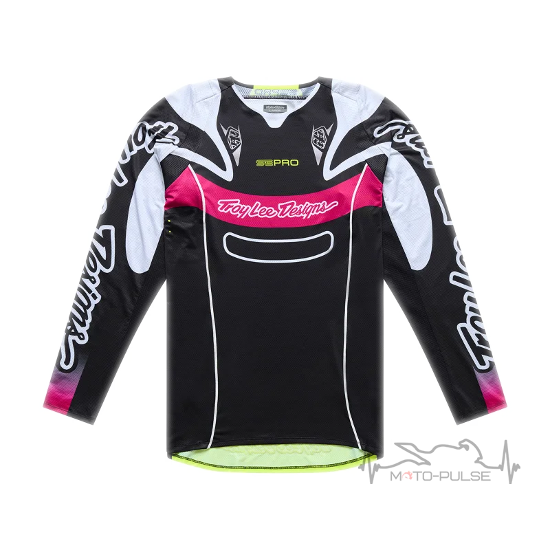 Мото джерси TLD SE PRO JERSEY; SALVO [BLACK / WHITE] XXL