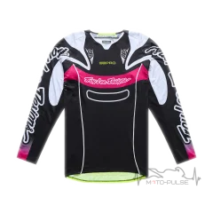 Мото джерси TLD SE PRO JERSEY; SALVO [BLACK / WHITE] XXL